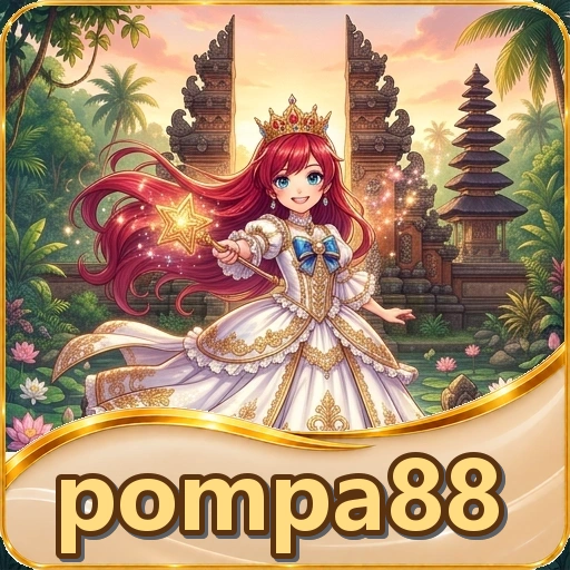 Pratinjau kotak paket APK pompa88 Android sebelum diunduh.